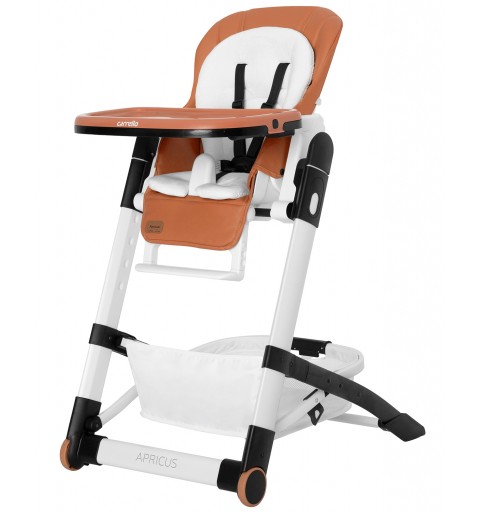 Carrello Apricus - krzesełko do karmienia | Pale Terracota